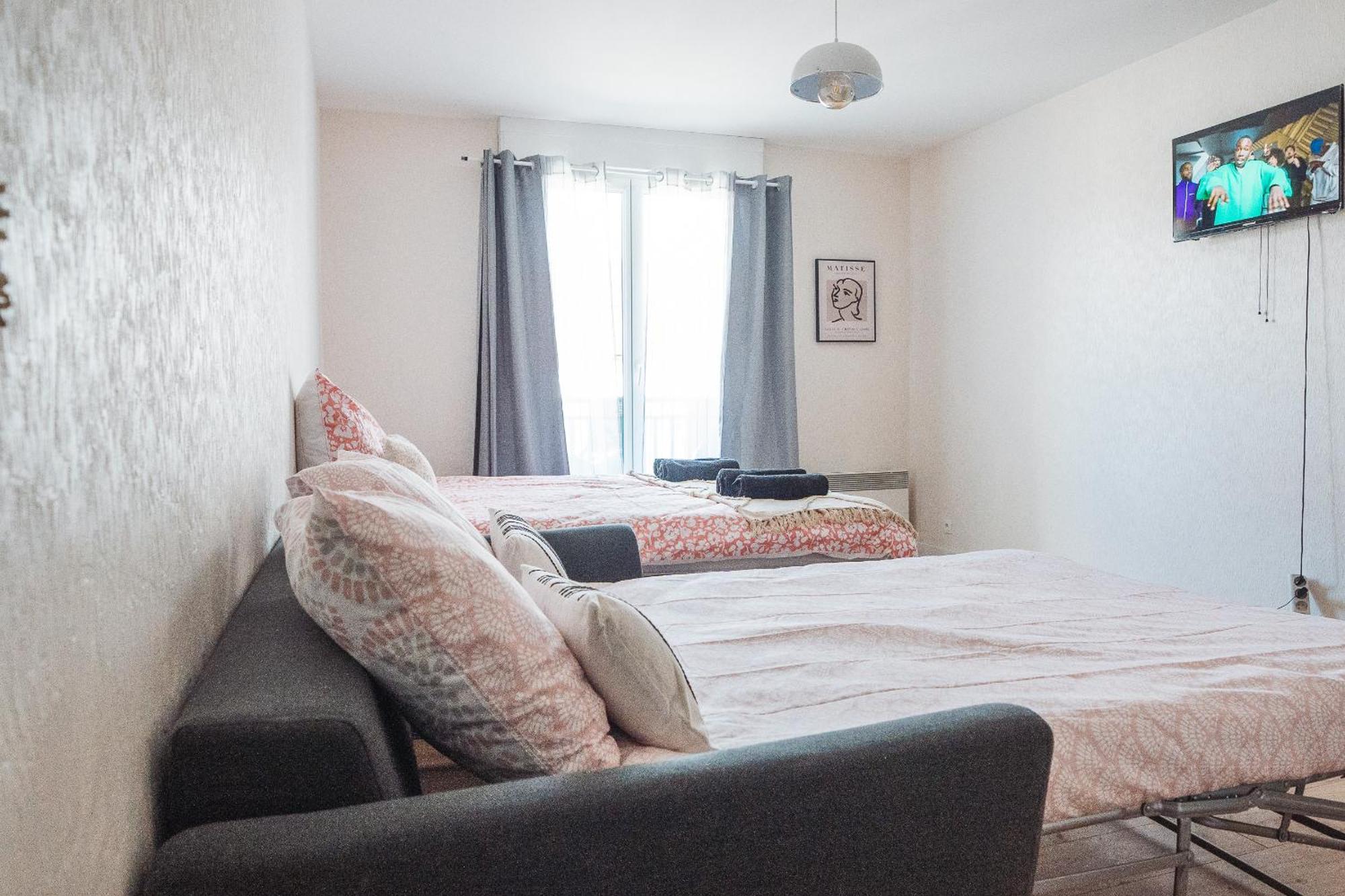Appartement Cosy Studio Entre Paris Et Disneyland Paris à Esbly Extérieur photo